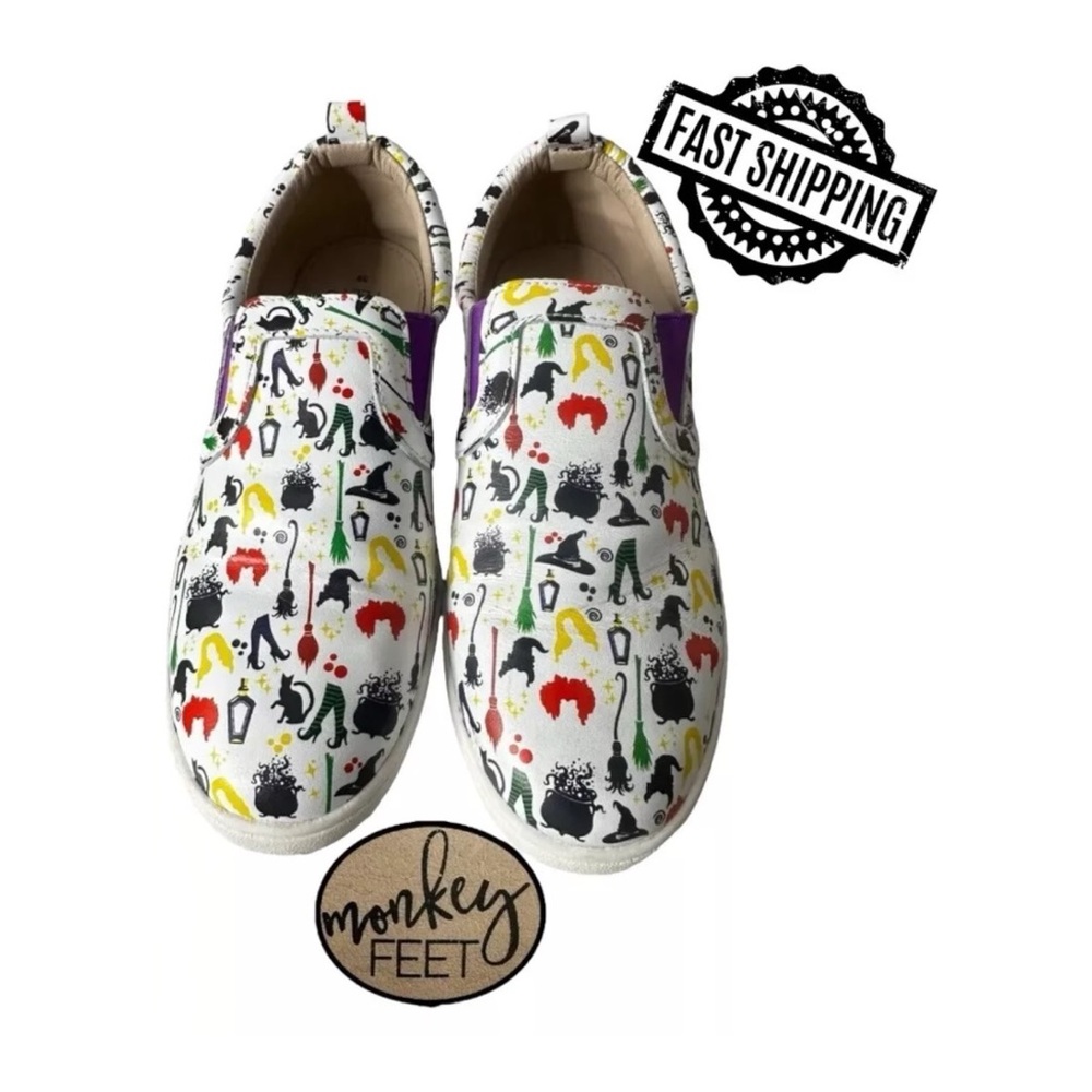 Monkey Feet Women’s Hocus Pocus Leather Shoes Sz EU 39 U.S. Sz 8 QUICK SHIPPING!